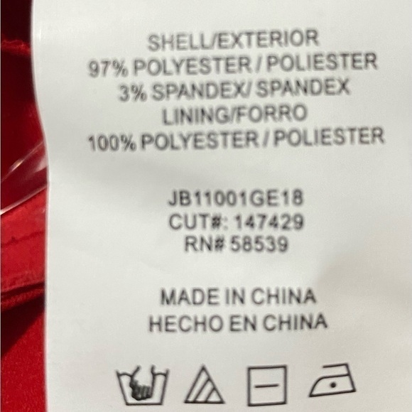 𝅺speechless Juniors' Strapless Ruffle-Hem Dress - Red, Size 13, $69 - Picture 9 of 9